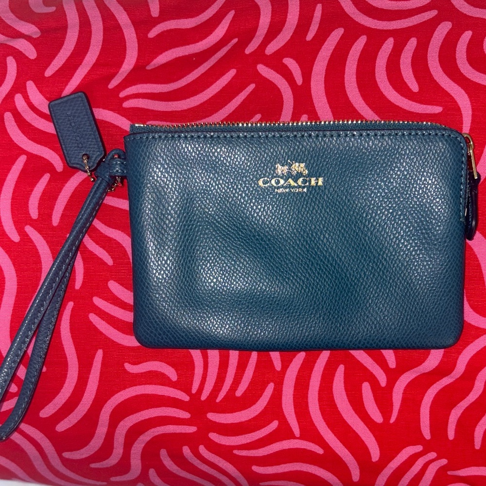 Coach Leather Clutch